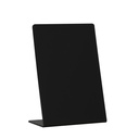 Krijtbord L-standaard A6