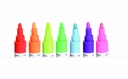 Etui met 8 krijtstiften 1-6mm assorti kleur