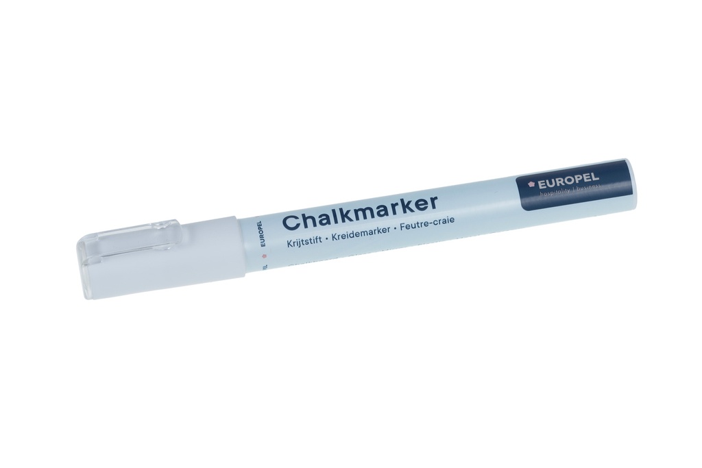 Etui met 8 krijtstiften 1-3mm wit