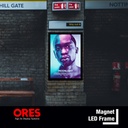 Posterlijst LED met magneet lijst A1