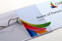 Badge speld 60 x 40 mm / 24 stuks