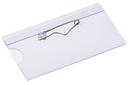 Badge speld 75 x 40 mm / 24 stuks