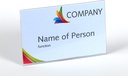 Badge magnetisch 75 x 40 mm / 24 stuks