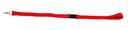Badgekoord rood 10 stuks