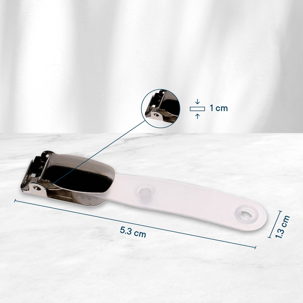 Bevestigingsstrip met bretelclip 24 stuks