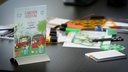 Kaarthouder T-standaard A5 acryl/aluminium