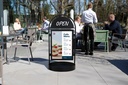 Stoepbord "City Sign" Kliklijst 70x100cm
