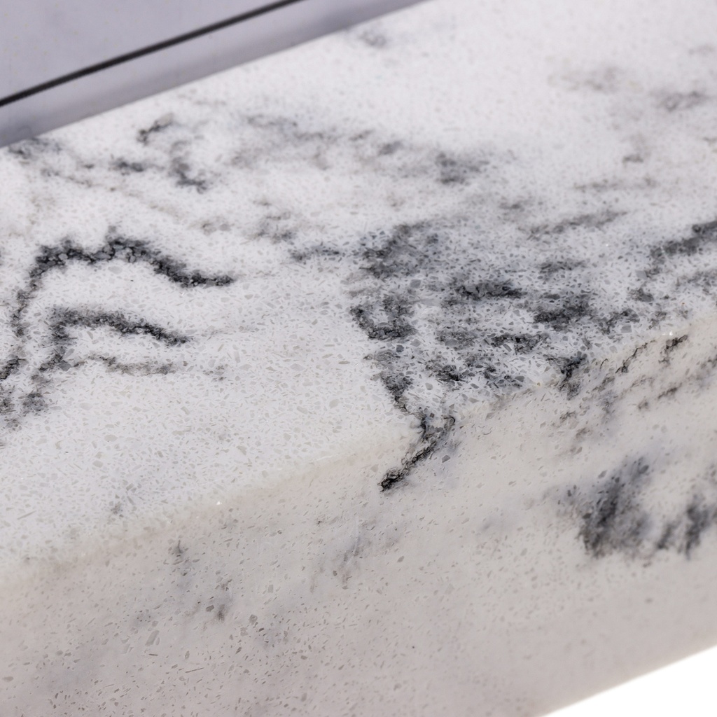 Kaarthouder A5 Polystone wit