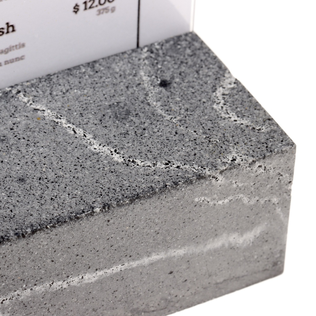 Kaarthouder A5 Polystone antraciet
