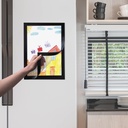 Infokader Zelfklevend set 2 stuks A4 zwart