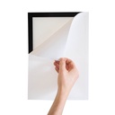 Infokader Zelfklevend set 2 stuks A4 rood