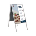 Stoepbord "classic click 70 x 100 cm" - lijst 25 mm - spatwater bestendig