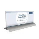 Tafelnaambordje "105 x 297 mm aluminium" - T-standaard