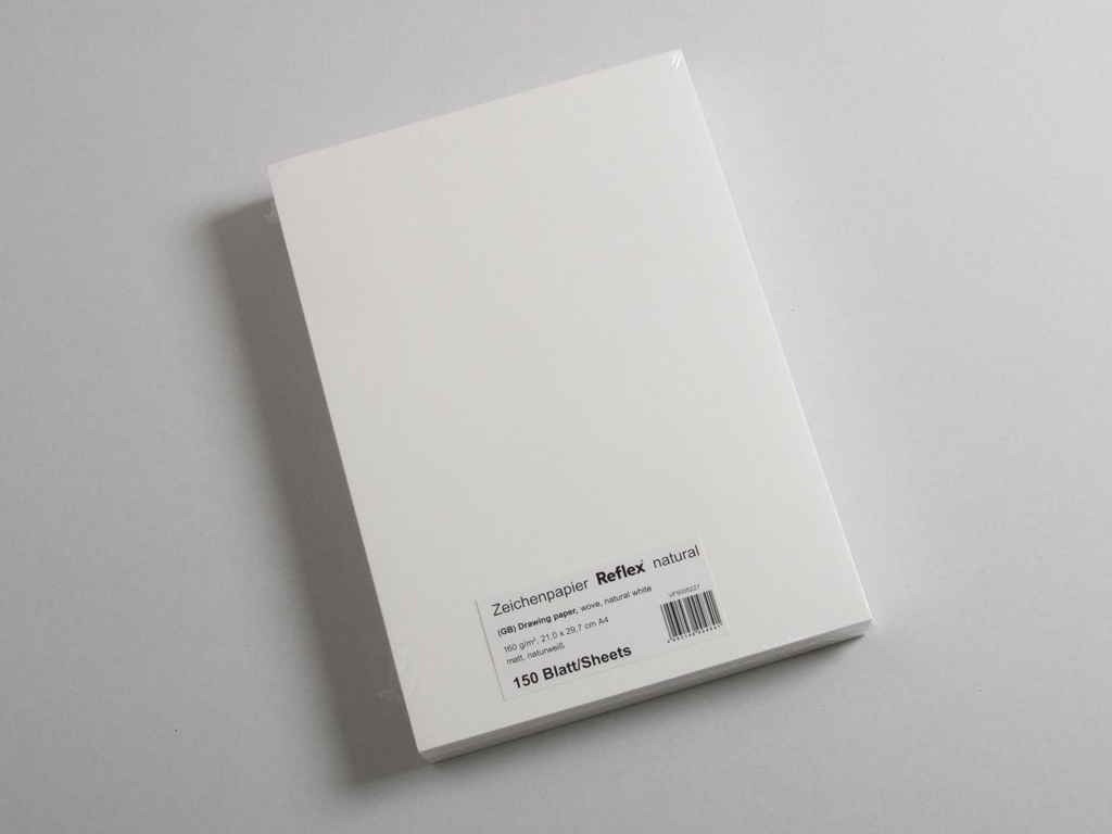 Tekenpapier Schoellershammer "reflex natural" - A4 - 160g/m2 - pak à 150 vel