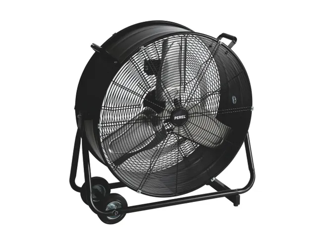 Ventilator "Perel bedrijfsruimten zwart" - Ø 60cm
