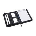 Schrijfmap "excellent deluxe"- A5 - zwart lederlook - 3 stuks