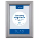 Kliklijst A5 "economy zilver" - lijst 25 mm