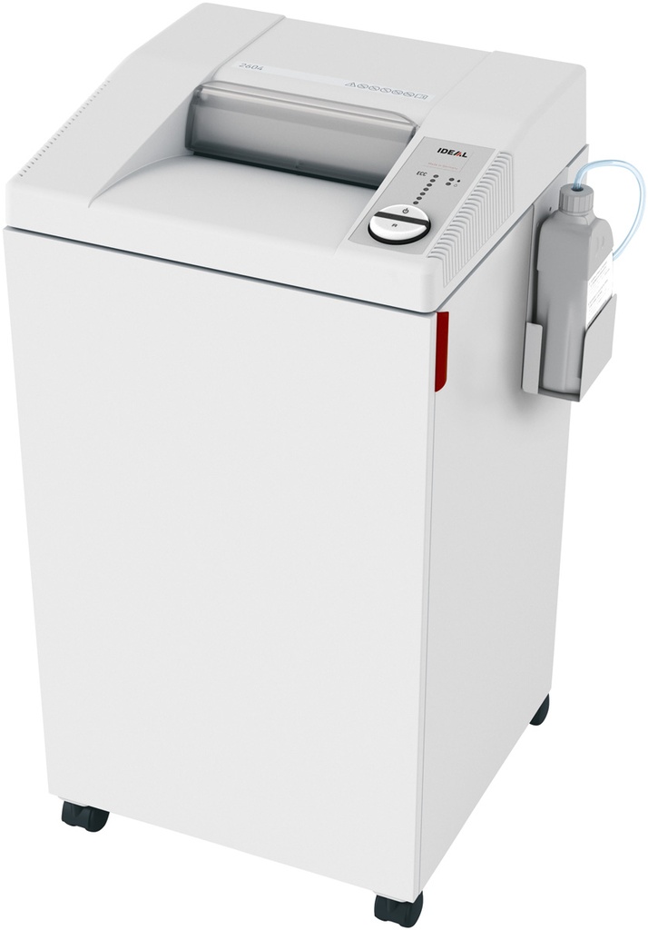 Papiervernietiger Ideal "type 2604smc"  - versnipperd tot 0,8x5 mm - automatische oliesmering