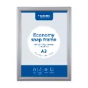 Kliklijst A3 "economy zilver" - frame 25 mm