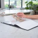 Showmap A4 -"original"- 120 tassen - zwart