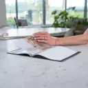 Showalbum A5 "rillstab original zwart" - 10 tassen