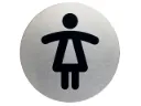 Infobord pictogram "wc dames" - 83mm