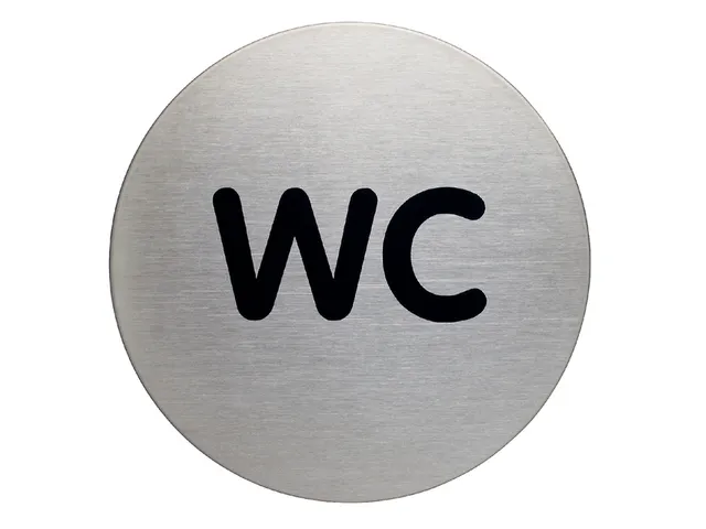 [Q921355] Infobord pictogram "wc" - 83mm