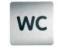 Infobord pictogram "wc" - 15x15cm