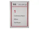 Deurbordje A4 -"premium line"- vlak