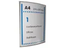 Deurbordje A4 -"premium line"- gebogen