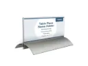 Tafelnaambordje "61 x 150 mm aluminium" - T-standaard