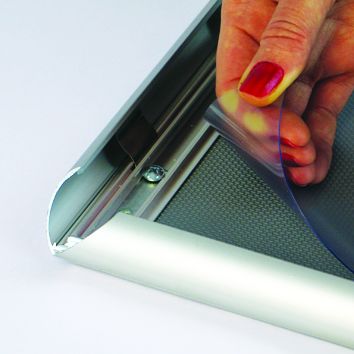 Beschermfolie transparant A2 - "kliklijst 42 x 59,4 mm" - 6 stuks