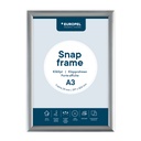 Kliklijst A3 "premium zilver" - lijst 25 mm