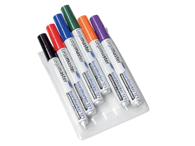 [Q920376] Whiteboard marker "legamaster 1,5-3mm"- set à 6 kleuren
