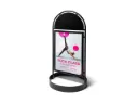 Stoepbord "economy click 59,4 x 84 cm" - metaal - weerbestendig