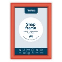 Kliklijst A4 " premium rood" - lijst 25 mm