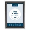 Kliklijst A4 "premium zwart" - lijst 25 mm