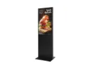 Stoepbord "digitale totem met 43" samsung scherm - zwart