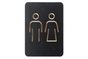 Infobord pictogram "dames/heren"