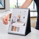 Flipover A4 -"A4 staand"- zwart - 20 tassen