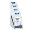 Folderbakje "4x 1/3 A4"