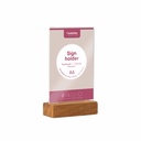 Kaarthouder - T standaard - "hout naturel" - A6 - per 5 stuks