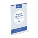 Kaarthouder "DuroBudget" A4 met T-standaard