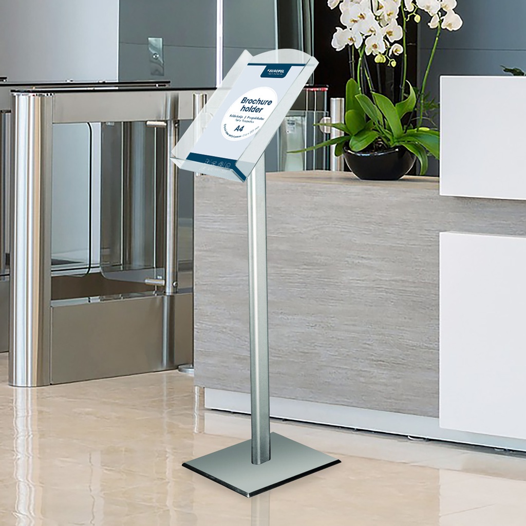 Folder standaard A4 "deluxe aluminium"