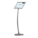 Infostand "gebogen met kliklijst" - frame 25mm - formaat A3