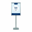 Posterstand aluminium met kliklijst A1