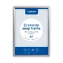 Kliklijst A1 "economy zilver" - lijst 25 mm