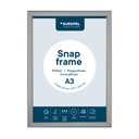 Kliklijst "A3 zilver" - frame 20mm