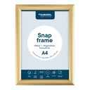 Kliklijst "A4 goud" - frame 25mm