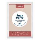 Kliklijst A4 "exclusive mat wit" - lijst 25 mm